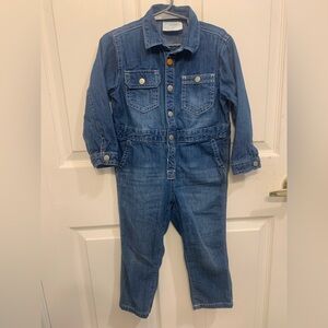 Gymboree Denim 3T Jumpsuit One Piece Girls          2308